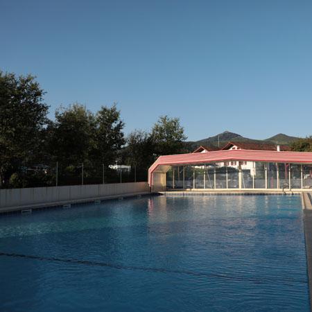 Baignades au camping Hiriberria